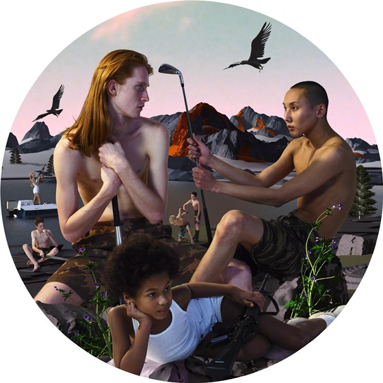 Сложная ретушь: AES+F GROUP